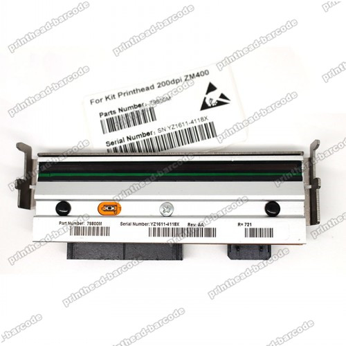 Thermal Barcode Printer Head Printhead For Zebra ZM400 203DPI 79
